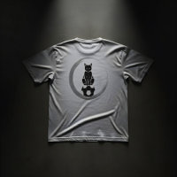 Camisa de Futebol do Gato Místico Yin-Yang – Roupa