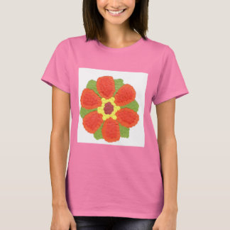 Camisa de futebol feminino da Dotty Flower