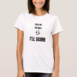 Camisa de Futebol Feminino - Passe a Bola para Mim