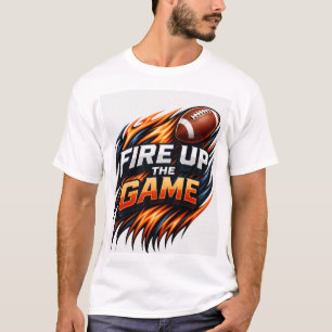 Camisa de Futebol Fire Up the Game Bold Flame Sp