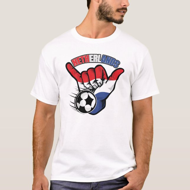 Camisa de futebol holandesa (Frente)
