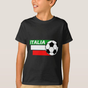 Camisa de Futebol Itália Cores da Bandeira Italian