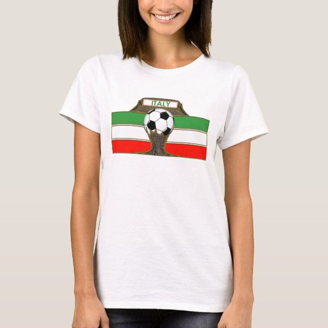Camisa De Futebol Italiana (Frente)