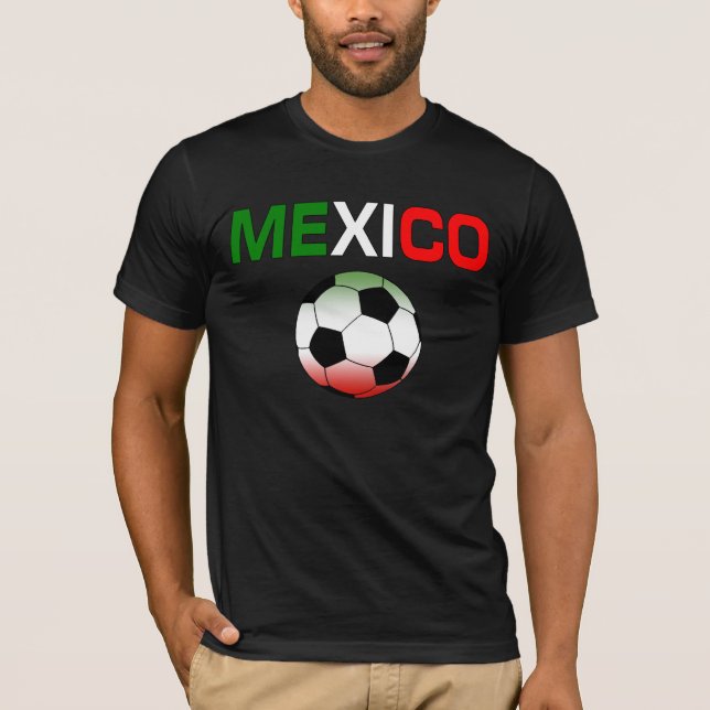 Camisa de futebol mexicana (Frente)