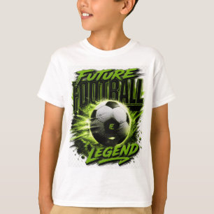 Camisa de Futebol Neon Bold Lenda do Futebol Futur