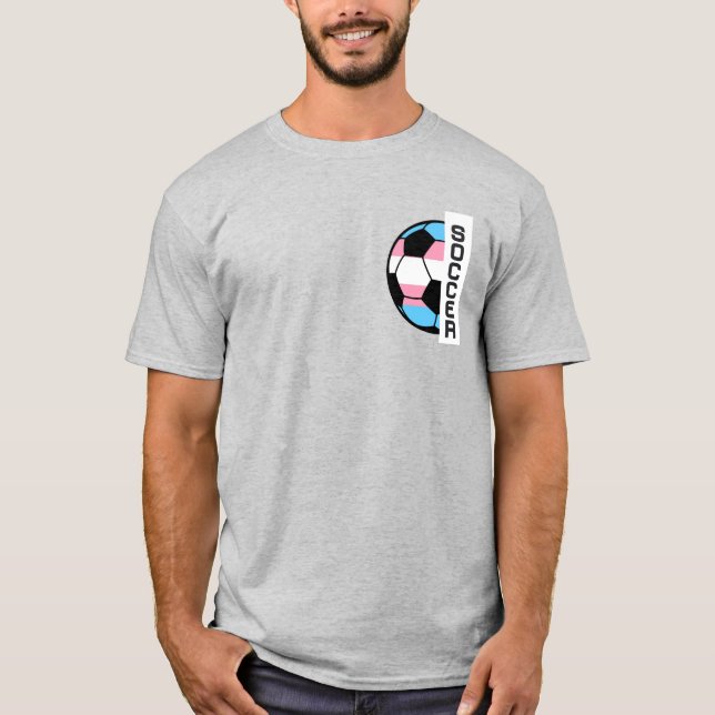Camisa de Futebol Orgulho Trans (Frente)