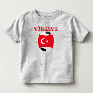 Camisa de futebol turca (Toddler)
