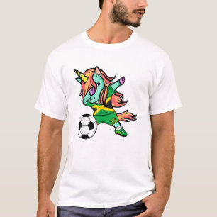 Camisa de Futebol Unicórnio Dab Jamaica Jamaicana