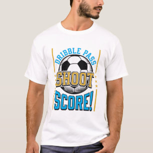 Camisa de Futebol Vintage Drible Passe Chute Pontu