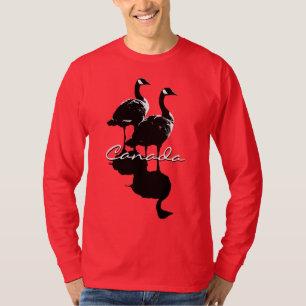 Camisa de ganso do Canadá Personalizada