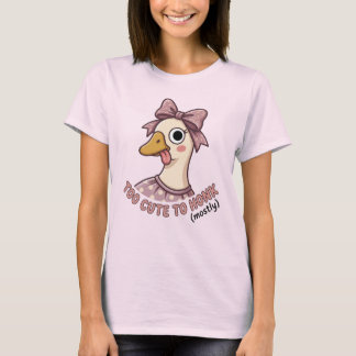 Camisa de Ganso Muito Fofo para Não Buzinar, Prese