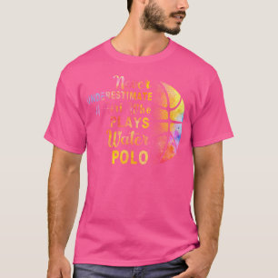 Camisa de Garota de Polo Água - Citações Engraçada