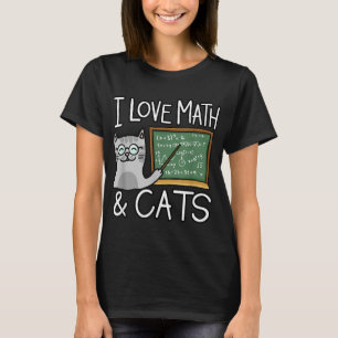 Camisa De Gato, Adoro Matemática E Camisa De Gatos