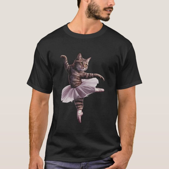 Camisa de Gato de Dançarino do balé (Frente)