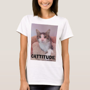 Camisa de Gato de Gata-Gato de CATTITUDE