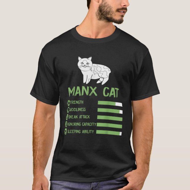 Camisa De Gato De Gato De Gato De Gato De Gato De  (Frente)