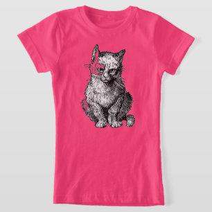 Camisa de gato-do-gato-abafado