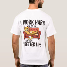 Camisa De Gato Engraçado