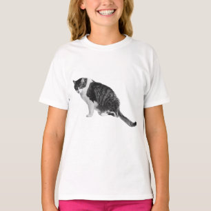 Camisa de Gato Fotorealista Levanta Olhares Sutis