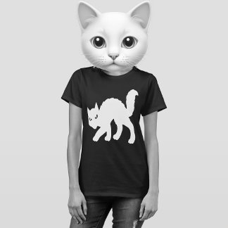 CAMISA DE GATO gótico KITTY