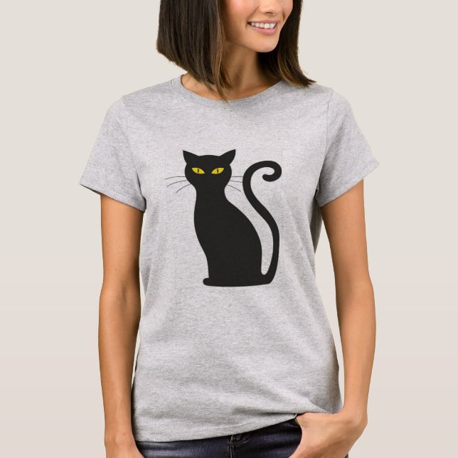 Camisa de Gato Negro (Frente)