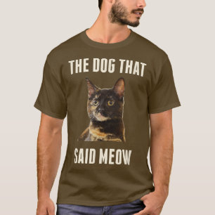 Camisa De Gato O Cachorro Que Dizia Que Meia Camis