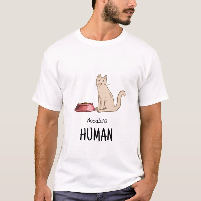 Camisa de Gato Persa Tan (Frente)