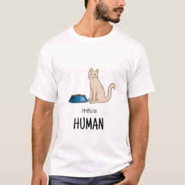 Camisa de Gato Persa Tan