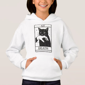 Camisa de Gato Preto com Carta de Tarot – Camisa T