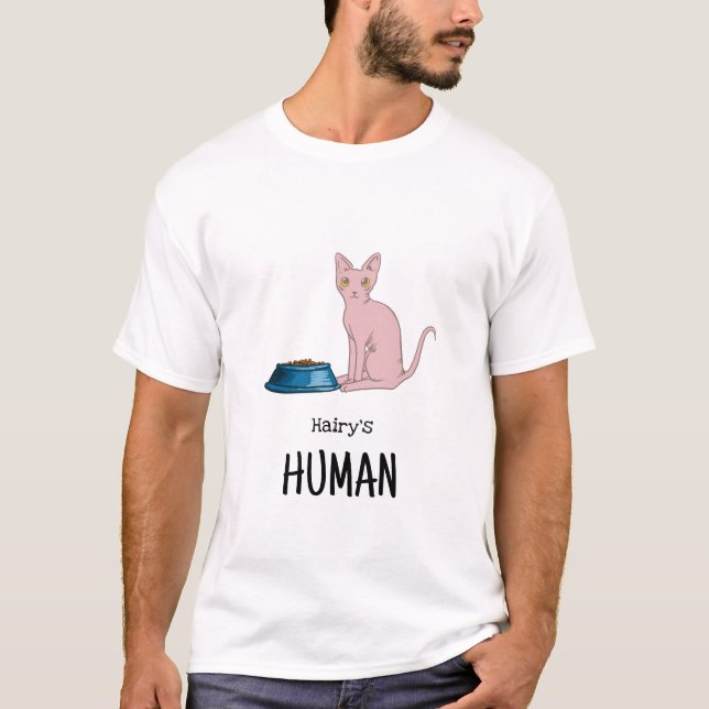 Camisa de Gato Sphynx (Frente)