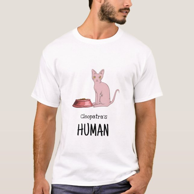 Camisa de Gato Sphynx (Frente)