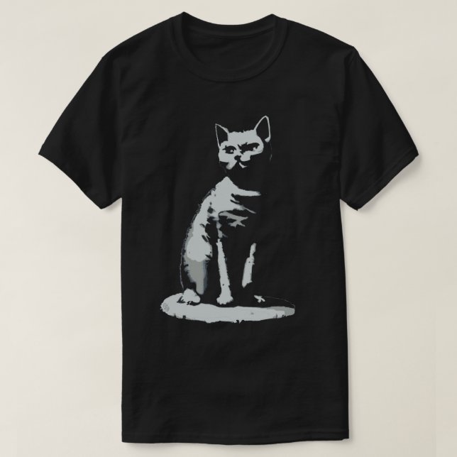 Camisa de gato teatral (Frente do Design)