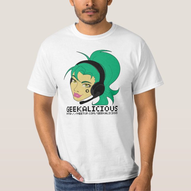 Camisa de Geekalicious v3 [melhor] (Frente)