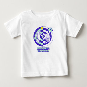 camisa de geeks de desenho animado de astronauta d