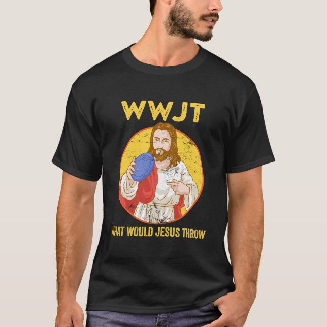 Camisa De Golfe Disco O Que Jesus Jogaria Gol Fris (Frente)