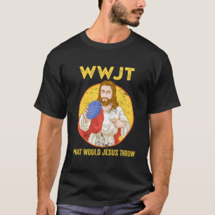 Camisa De Golfe Disco O Que Jesus Jogaria Gol Fris