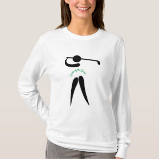 Camisa de Golfe Feminina - Rainha do Verde