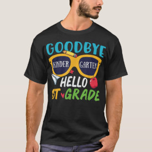 Camisa de Graduação Adeus Jardim de Infância Olá 1