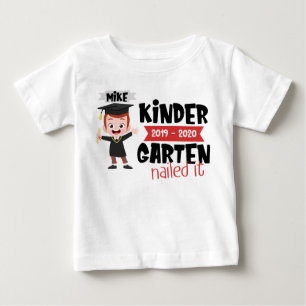 Camisa de graduação do jardim de infância - jardim