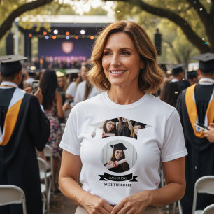 Camisa De Graduação Pais Moderna E Orgulhosa Com F