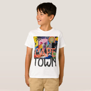 Camisa de graffiti da Cidade do Cabo, África do Su