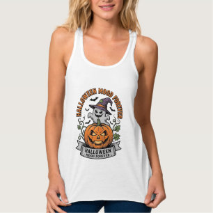 Camisa de Gravura Vintage Abóbora de Halloween Fan