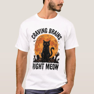 Camisa de Gravura Vintage de Halloween de Gato Zum