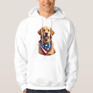 Camisa de Gravura Vintage do Golden Retriever Patr