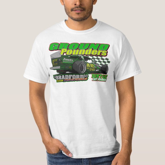Camisa de GroundPounder (verde) (Frente)