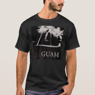 Camisa de Guam no preto