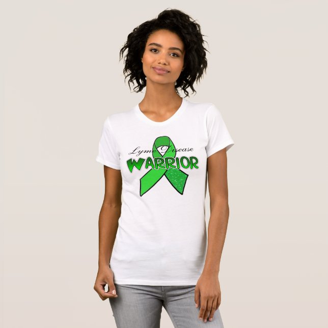 Camisa de Guerreiro da Doença de Lyme (Frente Completa)