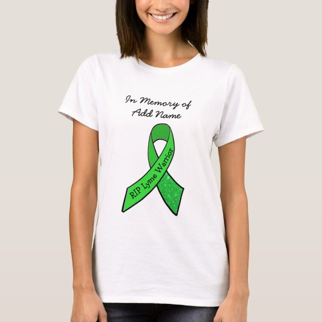 Camisa de Guerreiro de Lyme Descansa em Paz (Frente)
