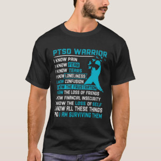 Camisa De Guerreiro Ptsd Para Homens
