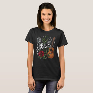 Camisa de Guitarra Acústica para Músico Vintage, R